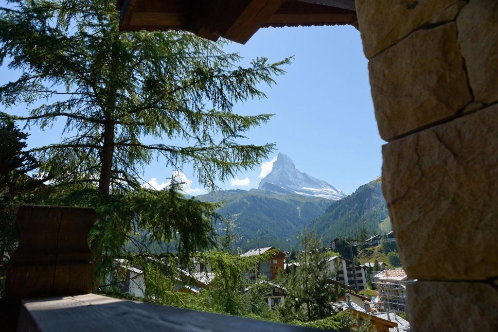 Appartement Chalet Kisseye With Heated Pool And Matterhorn Views à Zermatt Chambre photo